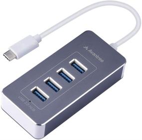 img 4 attached to 🔌 Avantree 4-Port USB-C to USB 3.0 Hub for MacBook Pro, Chromebook Pixel & Other USB Type-C Devices - HUB001