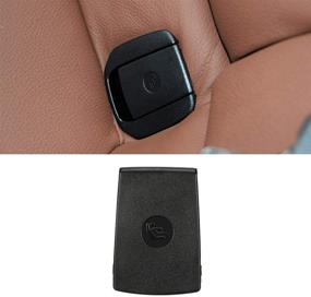 img 4 attached to Jaronx Child Seat Anchor Cover for BMW 1 Series E81 E82 F20 F21 / 2 Series F22 F87 F23 / 3 Series E90 E91 F30 F31 F34 F80 / X1 E84 - Rear Row Seat Safety Belt Anchor Cover (Black)