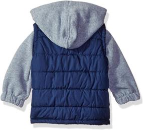 img 1 attached to Charcoal IXtreme Baby Puffer Sleeve Boys' Clothing Jacket & Coat