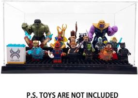 img 1 attached to 🧒 XIN·SHI Display Minifigure Figures for Kids