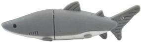 img 2 attached to 🦈 32 ГБ USB флеш-накопитель - Память-палец Aneew серого акульего рыбы U диск