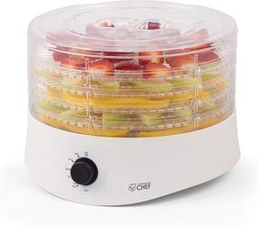 img 4 attached to Commercial Chef CCD100W6 Food Dehydrator & Freeze Dryer - Efficient Jerky Maker, 280 Watts, White