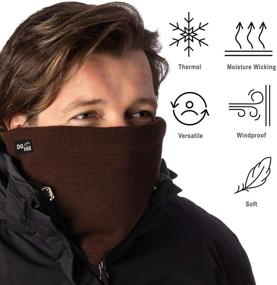img 1 attached to Optimized Search: Arctic Thermal Insulated Men's Scarves by Extreme Trapping Accessories