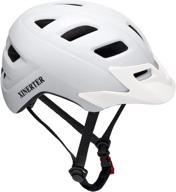 🚲 xinerter mountain bike helmet: lightweight adult cycling helmet with removable sun visor for men and women - adjustable size road bicycle helmet logo