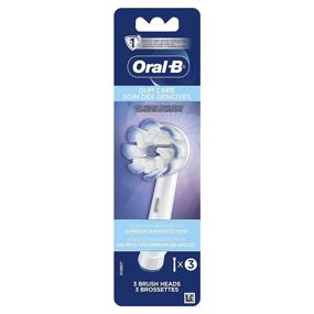 img 4 attached to Улучшите оральное здоровье: Заменяемая насадка для электрической зубной щетки Oral-B Pro Gum Care (3 штуки)