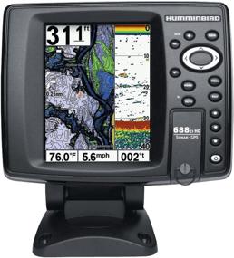 img 1 attached to Advanced Humminbird 440440-1 688ci HD Internal GPS/Sonar Combo Fishfinder (Black) - The Perfect Fishing Companion!