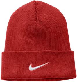 img 1 attached to Nike Unisex Beanie Cuffed Navy Outdoor Recreation and Hiking & Outdoor Recreation Clothing