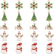 christmas snowflake pendants crafting accessories logo