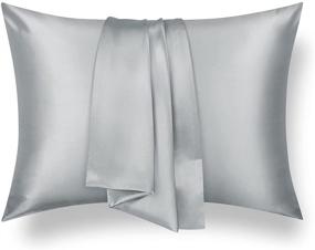 img 4 attached to Tafts Mulberry Pillowcase Hypoallergenic Concealed Bedding for Sheets & Pillowcases