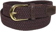 👚 women's accessories: ctm elastic braided stretch for women logo