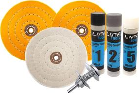 img 4 attached to 🔧 Drill Metal Polishing and Buffing Kit