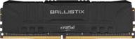 🎮 enhance your gaming experience with crucial ballistix 3600 mhz ddr4 dram desktop gaming memory kit 16gb (8gbx2) cl16 bl2k8g36c16u4b (black) logo