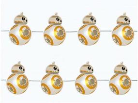 img 1 attached to Transform Your Space with the Kurt Adler Star Wars B/O 20/L LED BB8 Fairie Light Set