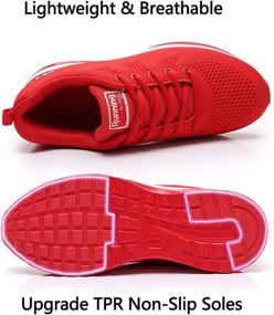 img 3 attached to RUMPRA Sneakers Lightweight Breathable Athletic Sports & Fitness for Running