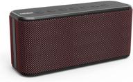 xdobo 80w bluetooth speaker - wireless speakers with 360 hd surround sound, rich stereo bass, 10400mah power bank, tws mic - ipx5 waterproof portable speaker in red, ideal for parties logo