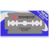 🪒 dorco st300 platinum extra double edge razor blades - pack of 1000 blades logo