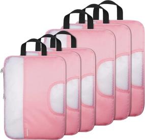 img 4 attached to Compression Packing Extensible Storage Organizers Travel Accessories for Packing Organizers