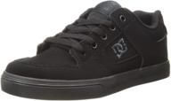 👟 optimized skate shoe for kids: dc pure logo