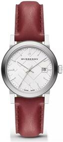 img 3 attached to Burberry Silver Leather Ladies BU9129