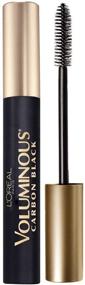 img 4 attached to 👁️ L’Oreal Paris Voluminous Original Volume Building Waterproof Mascara in Carbon Black, 0.23 fl. oz.: Bold, Long-Lasting Lashes!