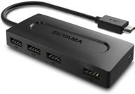 🔌 suyama usb otg adapter with power supply for tv stick, all-new tv (2017), nintendo classic mini, sony playstation classic - micro usb hub adaptor logo