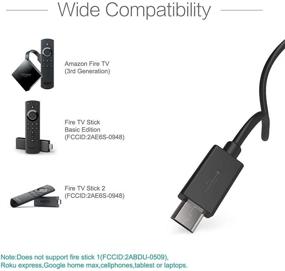img 1 attached to 🔌 SUYAMA USB OTG Adapter with Power Supply for TV Stick, All-New TV (2017), Nintendo Classic Mini, Sony Playstation Classic - Micro USB HUB Adaptor