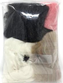 img 1 attached to Hamanaka Small Cats 🐱 Needle Felting Kits - H441-483