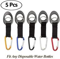 🚴 durable silicone water bottle holder: convenient clip hook carrier for outdoor activities, biking, camping, hiking, traveling, and daily use логотип