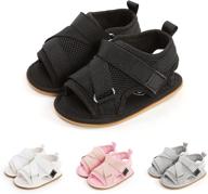 👣 premium toddler outdoor boys' sandals: infant footwear for summer fun logo
