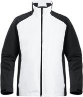🧥 grey full zip waterproof lightweight jackets for active men's clothing logo