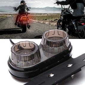 img 3 attached to LED Brake Tail Light Turn Signal License Plate for Sportster 883 Street bike Dirt bike chopper, Motorcycle Compatible