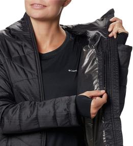 img 2 attached to 🧥 Columbia Women's Mighty Lite Hooded Jacket: Lightweight Comfort & Reliable Warmth for Every Adventure