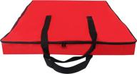 christmas storage container handles zippers logo