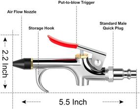 img 3 attached to Connection Compressor Accessories Inflation Dedusting