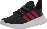 👟 кроссовки adidas unisex kaptur для мальчиков, черные - стильные и комфортные обувь для любого случая. логотип