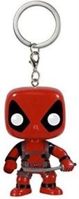 img 2 attached to 🔑 Funko POP Keychain: Marvel Deadpool Action Figure Keychain
