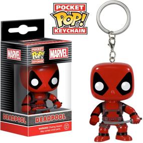 img 1 attached to 🔑 Funko POP Keychain: Marvel Deadpool Action Figure Keychain