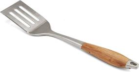 img 3 attached to 🔥 Farberware 5276575 Barbecue Acacia Wood Handled Turner: Premium Grilling Tool for Perfect BBQ Results