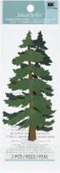 jolees dimensional sticker pine trees logo