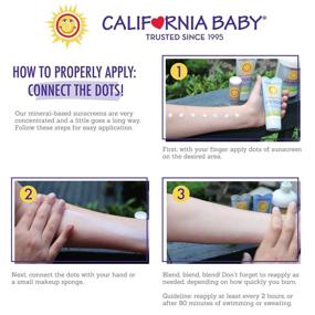 img 1 attached to 🌞 Крем California Baby Calendula SPF 30+ для лица и тела - идеально подходит для аллергиков и чувствительной кожи! Не содержит дополнительных ароматизаторов, распространенных аллергенов и раздражителей. Подходит для малышей, детей и взрослых. Календула, 2,9 унции