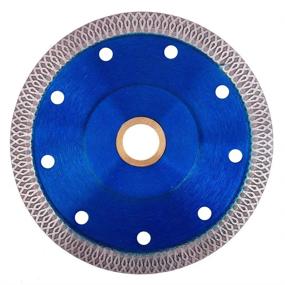 img 3 attached to 🔪 GoYonder Super Thin Diamond Saw Blade for Cutting Porcelain Tiles, Granite, Marble and Ceramics - 4.5 Inch