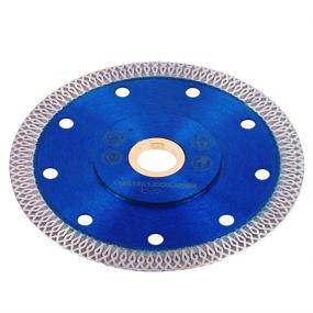 img 1 attached to 🔪 GoYonder Super Thin Diamond Saw Blade for Cutting Porcelain Tiles, Granite, Marble and Ceramics - 4.5 Inch