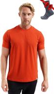 merino tech organic lightweight thermal t shirt men's clothing logo