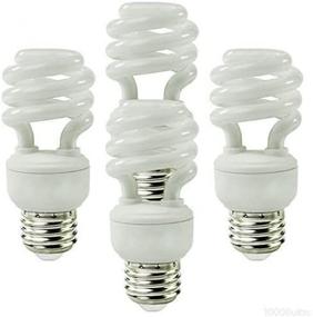 img 3 attached to 💡 Ecosmart 23-Watt CFL Light Bulb (4-Pack): Energy-Efficient Soft White Bulbs - 100W Equivalent