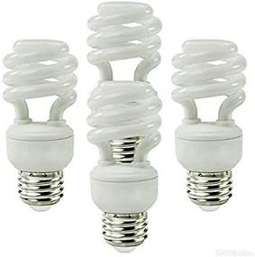 img 4 attached to 💡 Ecosmart 23-Watt CFL Light Bulb (4-Pack): Energy-Efficient Soft White Bulbs - 100W Equivalent