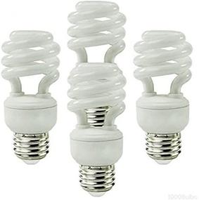 img 1 attached to 💡 Ecosmart 23-Watt CFL Light Bulb (4-Pack): Energy-Efficient Soft White Bulbs - 100W Equivalent