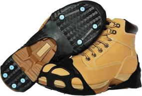 img 2 attached to Due North Rubber Ice Traction Device 👣 APINDUSTRIAL-L: Boost Grip and Safety on Icy Surfaces