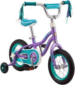 img 4 attached to Schwinn Hopscotch & Toggle Kids Bike, 12-Inch Wheels, Training Wheels Included for 2-4 Year Olds, Easy Tool-Free Assembly - Ideal for Boys and Girls