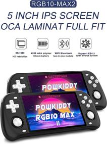 img 3 attached to 🎮 RGB10 Max Powkiddy Handheld Console with Bluetooth Connectivity