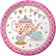 optimized for seo: creative converting 🍽️ 8 count tea time paper dinner plates logo